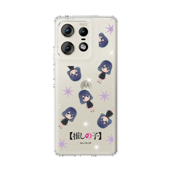スリムプロテクションケース［ 【推しの子】 - 黒川あかね - ミニキャラ総柄 ］