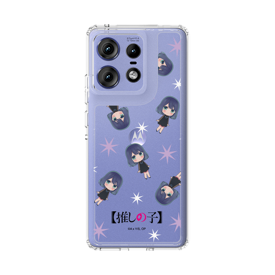スリムプロテクションケース［ 【推しの子】 - 黒川あかね - ミニキャラ総柄 ］