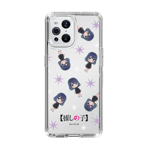スリムプロテクションケース［ 【推しの子】 - 黒川あかね - ミニキャラ総柄 ］