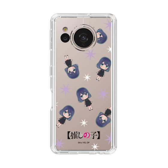 スリムプロテクションケース［ 【推しの子】 - 黒川あかね - ミニキャラ総柄 ］