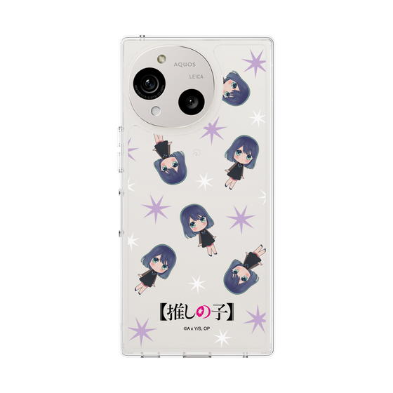 スリムプロテクションケース［ 【推しの子】 - 黒川あかね - ミニキャラ総柄 ］