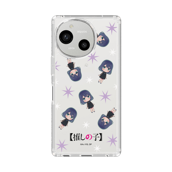 スリムプロテクションケース［ 【推しの子】 - 黒川あかね - ミニキャラ総柄 ］