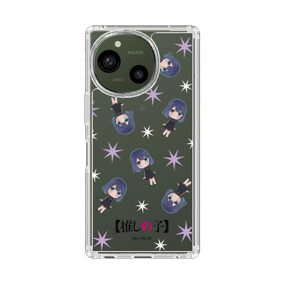 スリムプロテクションケース［ 【推しの子】 - 黒川あかね - ミニキャラ総柄 ］