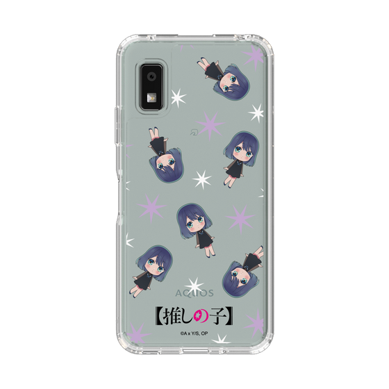 スリムプロテクションケース［ 【推しの子】 - 黒川あかね - ミニキャラ総柄 ］