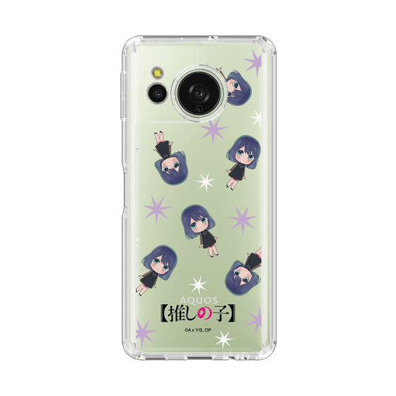 スリムプロテクションケース［ 【推しの子】 - 黒川あかね - ミニキャラ総柄 ］