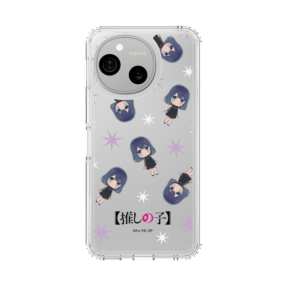 スリムプロテクションケース［ 【推しの子】 - 黒川あかね - ミニキャラ総柄 ］