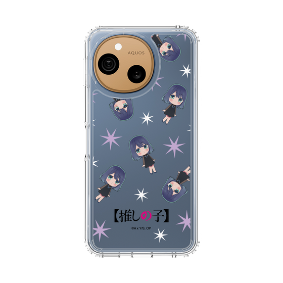 スリムプロテクションケース［ 【推しの子】 - 黒川あかね - ミニキャラ総柄 ］