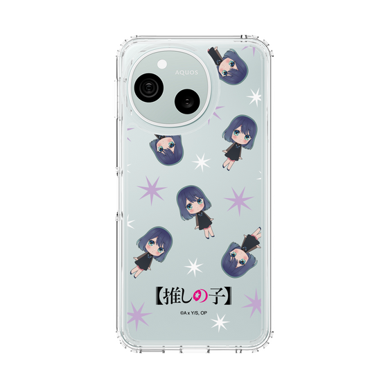 スリムプロテクションケース［ 【推しの子】 - 黒川あかね - ミニキャラ総柄 ］