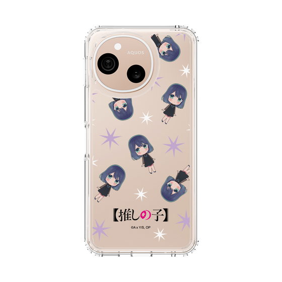 スリムプロテクションケース［ 【推しの子】 - 黒川あかね - ミニキャラ総柄 ］