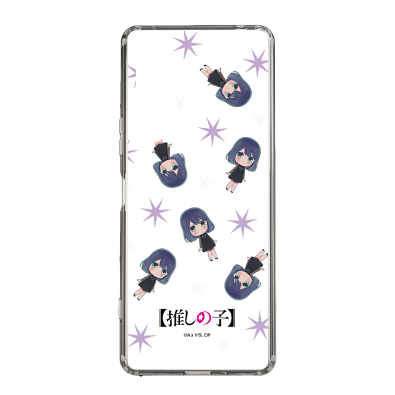 スリムプロテクションケース［ 【推しの子】 - 黒川あかね - ミニキャラ総柄 ］