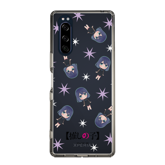 スリムプロテクションケース［ 【推しの子】 - 黒川あかね - ミニキャラ総柄 ］