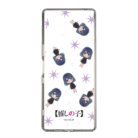 スリムプロテクションケース［ 【推しの子】 - 黒川あかね - ミニキャラ総柄 ］