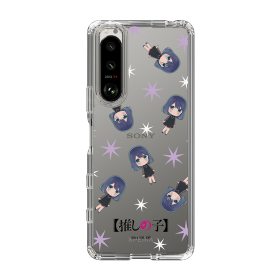 スリムプロテクションケース［ 【推しの子】 - 黒川あかね - ミニキャラ総柄 ］