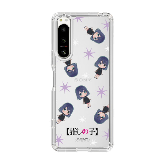 スリムプロテクションケース［ 【推しの子】 - 黒川あかね - ミニキャラ総柄 ］