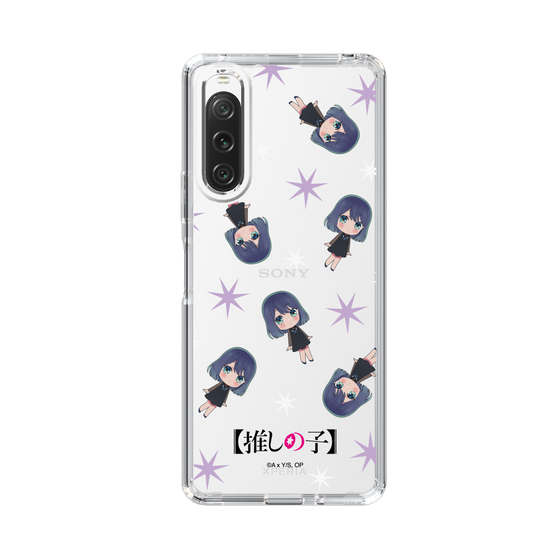 スリムプロテクションケース［ 【推しの子】 - 黒川あかね - ミニキャラ総柄 ］