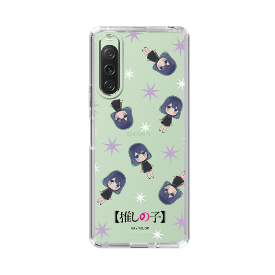 スリムプロテクションケース［ 【推しの子】 - 黒川あかね - ミニキャラ総柄 ］