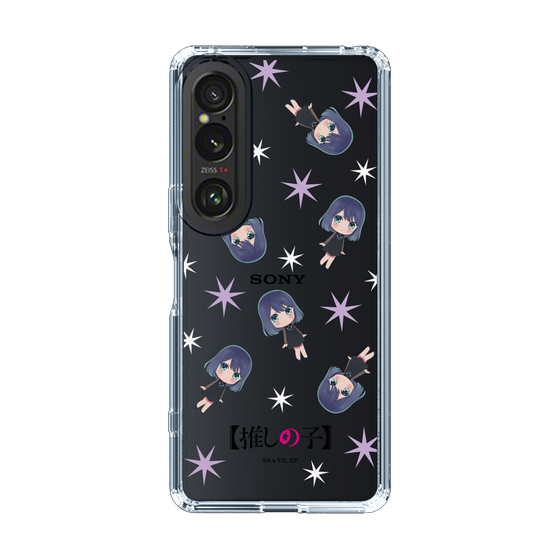 スリムプロテクションケース［ 【推しの子】 - 黒川あかね - ミニキャラ総柄 ］