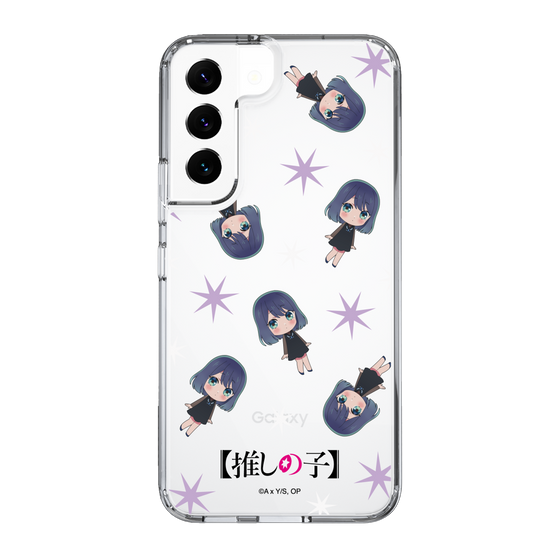 スリムプロテクションケース［ 【推しの子】 - 黒川あかね - ミニキャラ総柄 ］