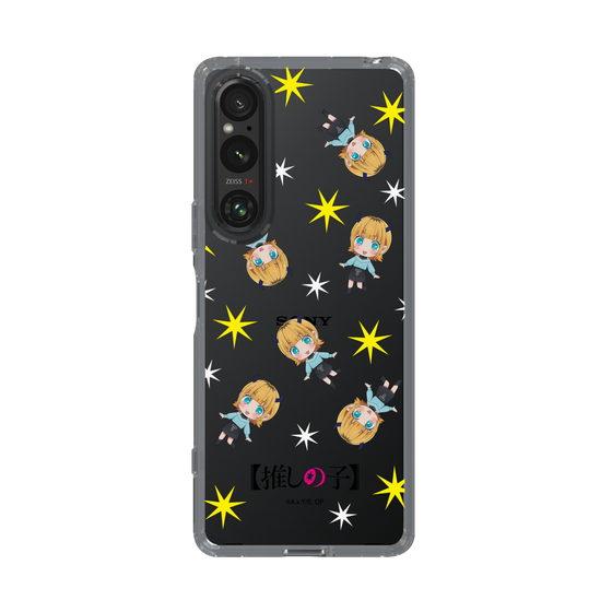 スリムプロテクションケース［ 【推しの子】 - MEMちょ - ミニキャラ総柄 ］