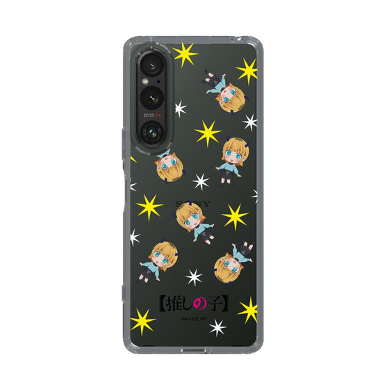 スリムプロテクションケース［ 【推しの子】 - MEMちょ - ミニキャラ総柄 ］