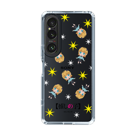 スリムプロテクションケース［ 【推しの子】 - MEMちょ - ミニキャラ総柄 ］