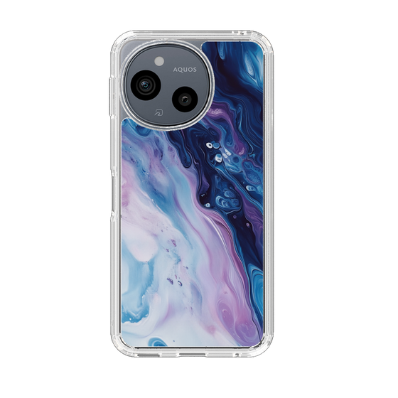 スリムプロテクションケース［ Color Rain - オリジナル - Twilight Ink ］