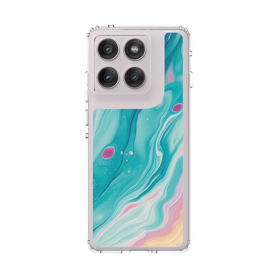 スリムプロテクションケース［ Color Rain - オリジナル - Serene Wave ］