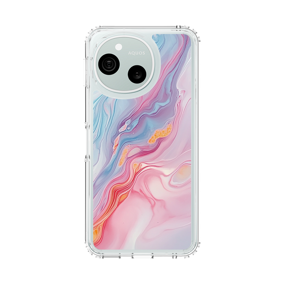 スリムプロテクションケース［ Color Rain - オリジナル - Dream veil ］