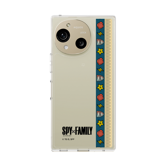 スリムプロテクションケース［ SPY×FAMILY - 帯 - スクール ］