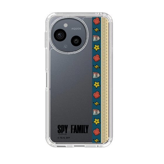スリムプロテクションケース［ SPY×FAMILY - 帯 - スクール ］