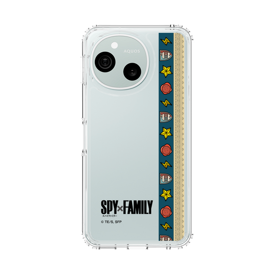スリムプロテクションケース［ SPY×FAMILY - 帯 - スクール ］