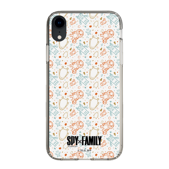 スリムプロテクションケース［ SPY×FAMILY - ぬいぐるみ - 総柄 ］