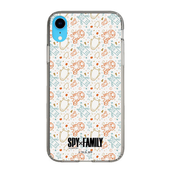 スリムプロテクションケース［ SPY×FAMILY - ぬいぐるみ - 総柄 ］