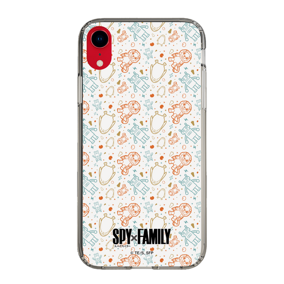 スリムプロテクションケース［ SPY×FAMILY - ぬいぐるみ - 総柄 ］