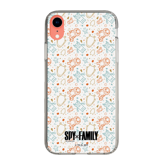 スリムプロテクションケース［ SPY×FAMILY - ぬいぐるみ - 総柄 ］
