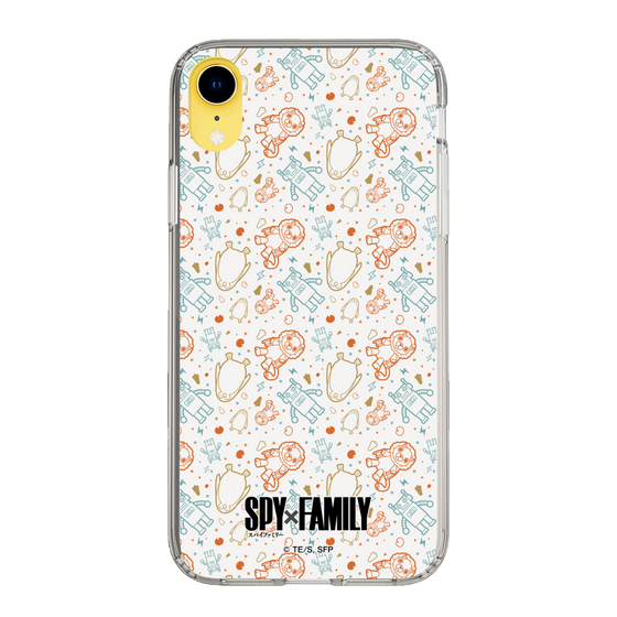 スリムプロテクションケース［ SPY×FAMILY - ぬいぐるみ - 総柄 ］