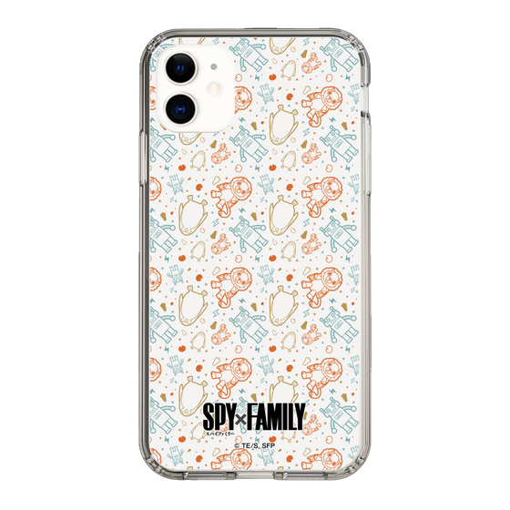 スリムプロテクションケース［ SPY×FAMILY - ぬいぐるみ - 総柄 ］