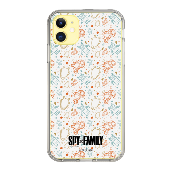 スリムプロテクションケース［ SPY×FAMILY - ぬいぐるみ - 総柄 ］