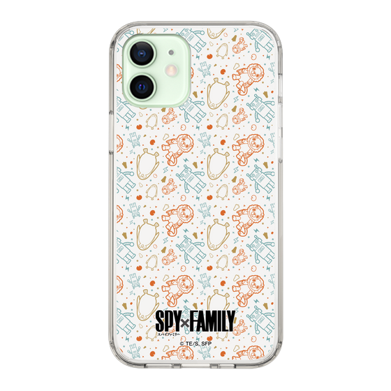 スリムプロテクションケース［ SPY×FAMILY - ぬいぐるみ - 総柄 ］