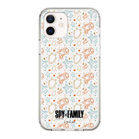 スリムプロテクションケース［ SPY×FAMILY - ぬいぐるみ - 総柄 ］