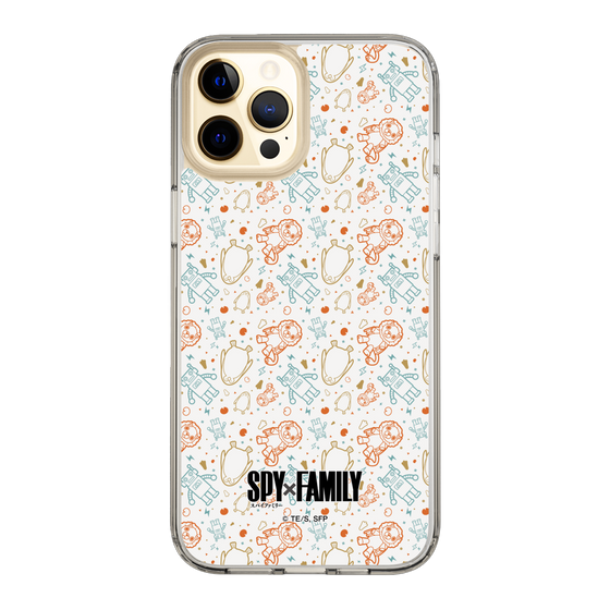 スリムプロテクションケース［ SPY×FAMILY - ぬいぐるみ - 総柄 ］