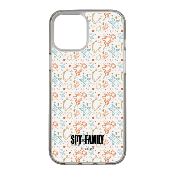 スリムプロテクションケース［ SPY×FAMILY - ぬいぐるみ - 総柄 ］