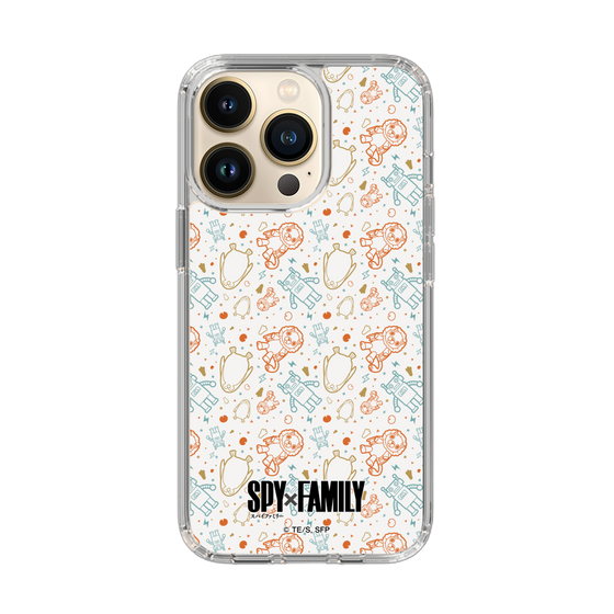 スリムプロテクションケース［ SPY×FAMILY - ぬいぐるみ - 総柄 ］