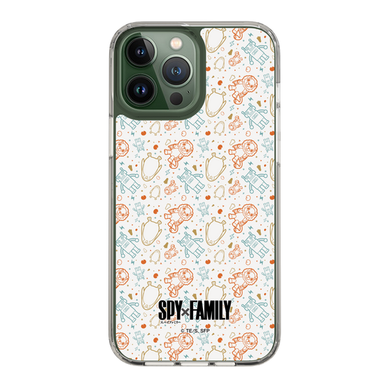 スリムプロテクションケース［ SPY×FAMILY - ぬいぐるみ - 総柄 ］