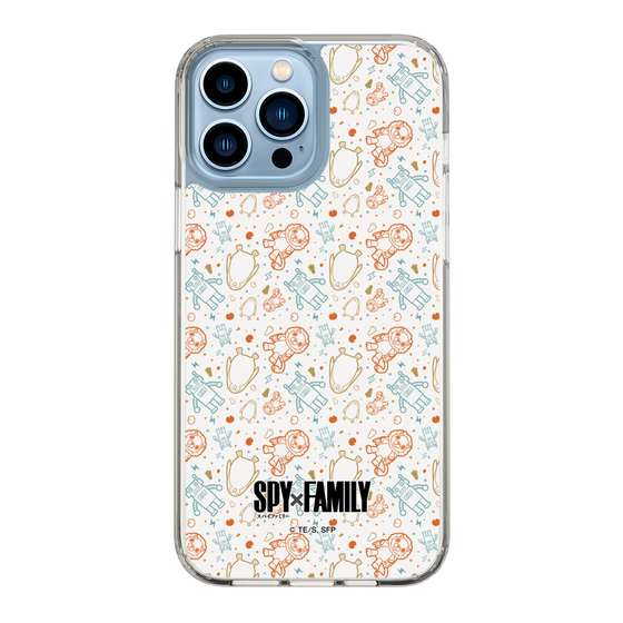 スリムプロテクションケース［ SPY×FAMILY - ぬいぐるみ - 総柄 ］