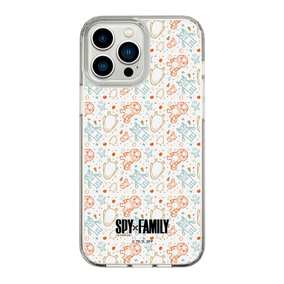 スリムプロテクションケース［ SPY×FAMILY - ぬいぐるみ - 総柄 ］