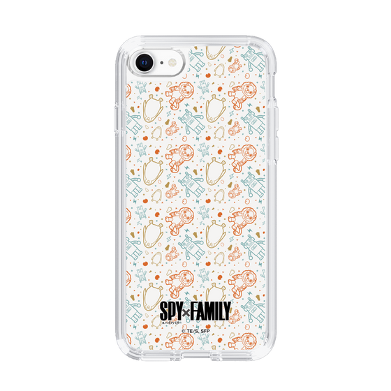 スリムプロテクションケース［ SPY×FAMILY - ぬいぐるみ - 総柄 ］
