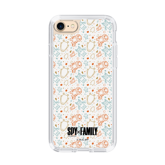 スリムプロテクションケース［ SPY×FAMILY - ぬいぐるみ - 総柄 ］