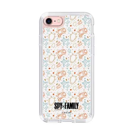 スリムプロテクションケース［ SPY×FAMILY - ぬいぐるみ - 総柄 ］