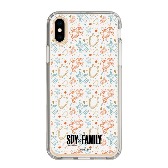 スリムプロテクションケース［ SPY×FAMILY - ぬいぐるみ - 総柄 ］